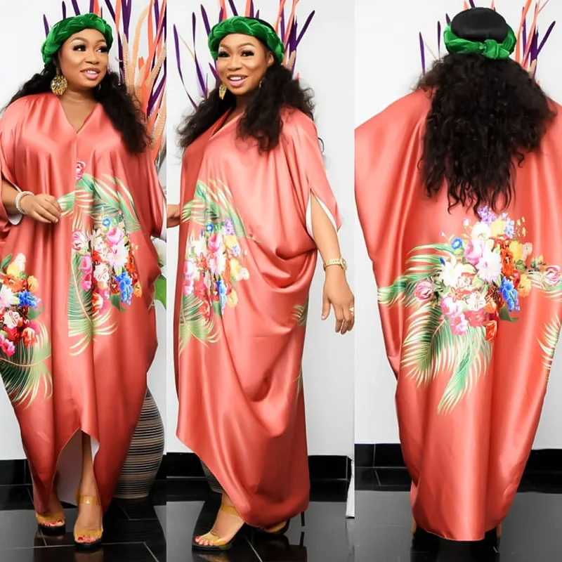 African Print Dresses for Women Plus Size Boubou Africa Clothes Dashiki Ankara Party Long Dress Abaya Dubai Kaftan Maxi Dress