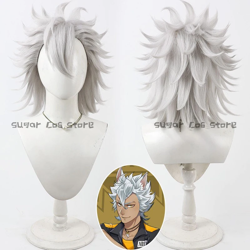 

Аниме Twisted Wonderland Jack, парик для косплея, термостойкое волокно, синтетические волосы, игра на Хэллоуин, карнавал, реквизит для ролевых игр