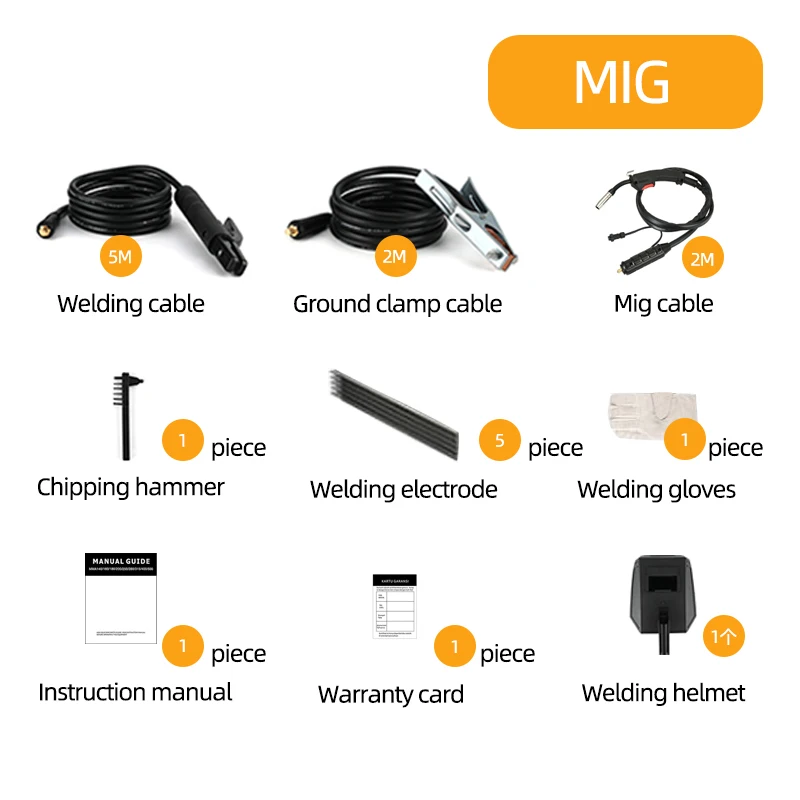 High Quality MIG270Y 380V 11.2KVA 270A Igbt Dc Mig Welder Welding Machine Tig Mig Mma 3 in 1