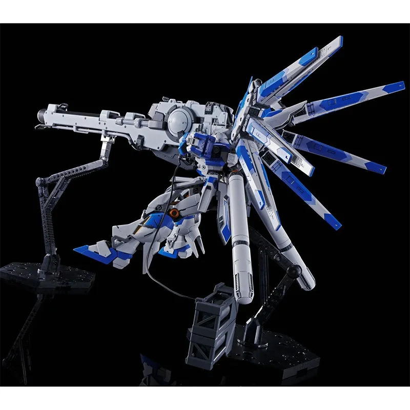 Original Genuine Bandai Anime HYPER MEGA BAZOOKA LAUNCHER for HIV GUNDAM RH Assembly Model Toys Action Figure Gifts Collectible