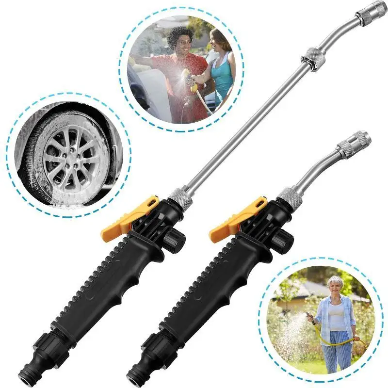 Atomizing Tool Watering Spray Sprinkler Hose Wand Nozzle Spray High Pressure Power Water Tool Water Jet Garden Washer