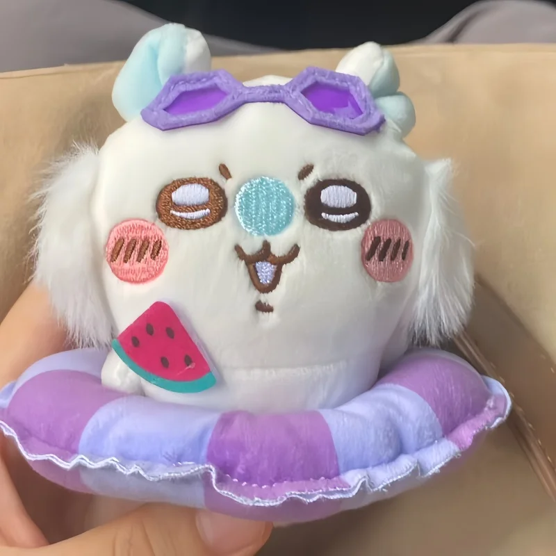 ミニソ チイカワ ぬいぐるみキーホルダー かわいいアニメコラボテーマコレクション商品 詰め物人形 バックパックデコレーション フェスティバルギフト