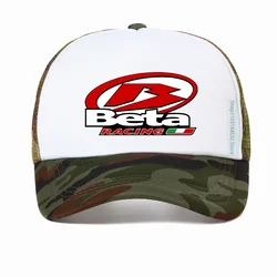 Beta racing Baseball Cap Enduro Motocross hat Summer Maillot Hombre Moto MX Downhill Mesh hats Off Road Mountain Cycling caps