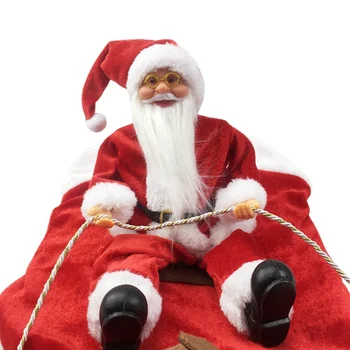 XS-2XL Warm Dog Clothes Dog Christmas Coat For Small Medium Dog Pet Clothing with Santa Claus Dog Christmas Decoration 4