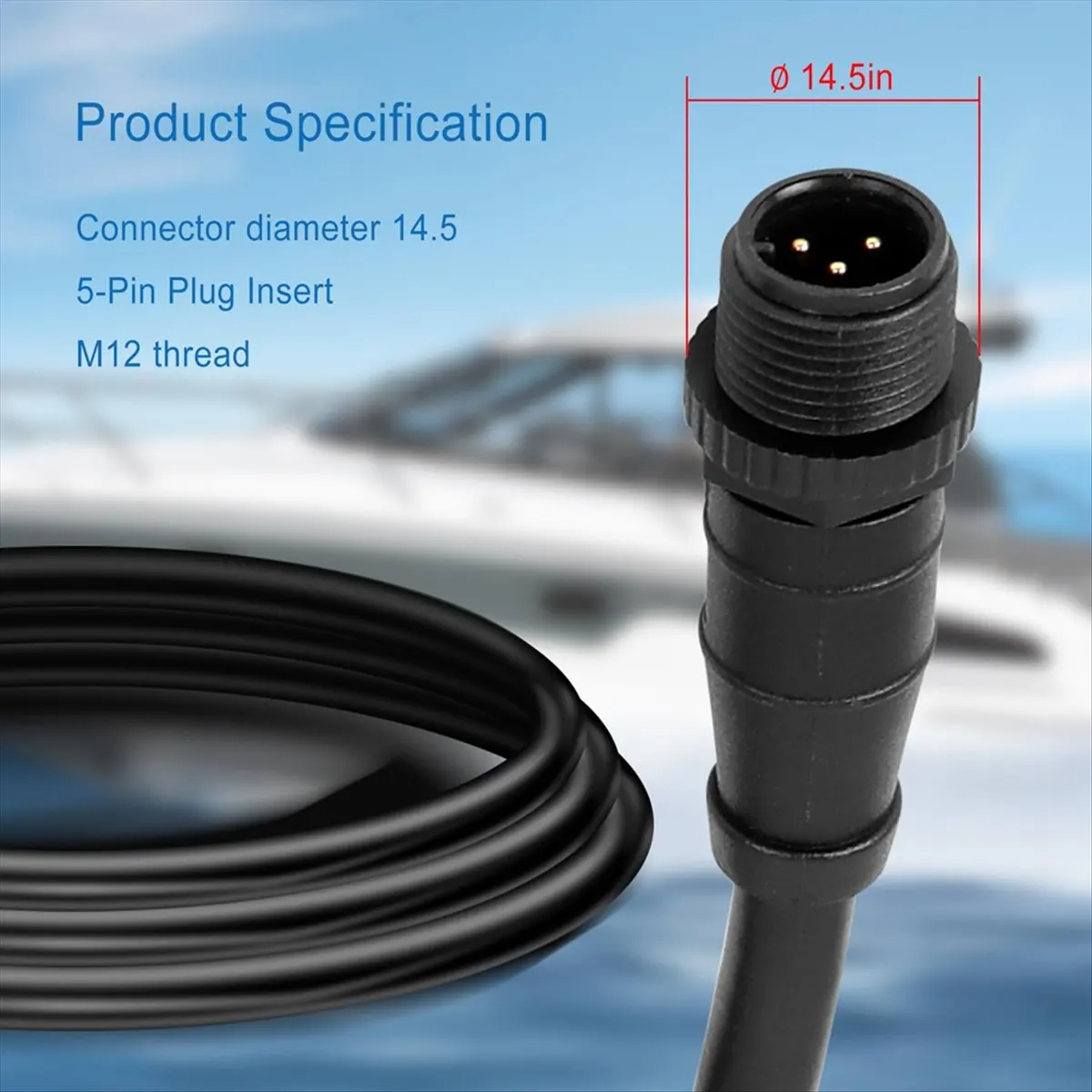 Fashion NMEA 2000 (N2K) 2 Meter Backbone Drop or Extension Cable Fit for Networks with 5Pin Connector