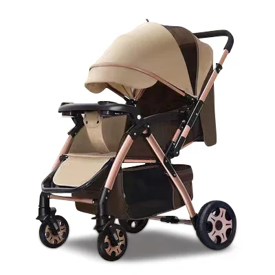 Multifunction Wholesale high quality foldable portable strong good custom push car Baby Strollers 0-3 for sale 2022