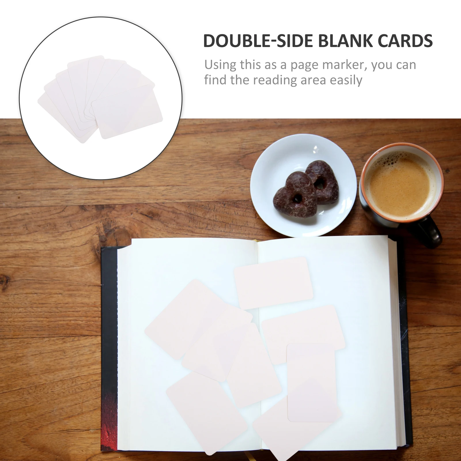 

200 Pcs Blank Card Cards Little Index Greeting Paper Graffiti Postcards Cardboard Student Printing DIY Empty