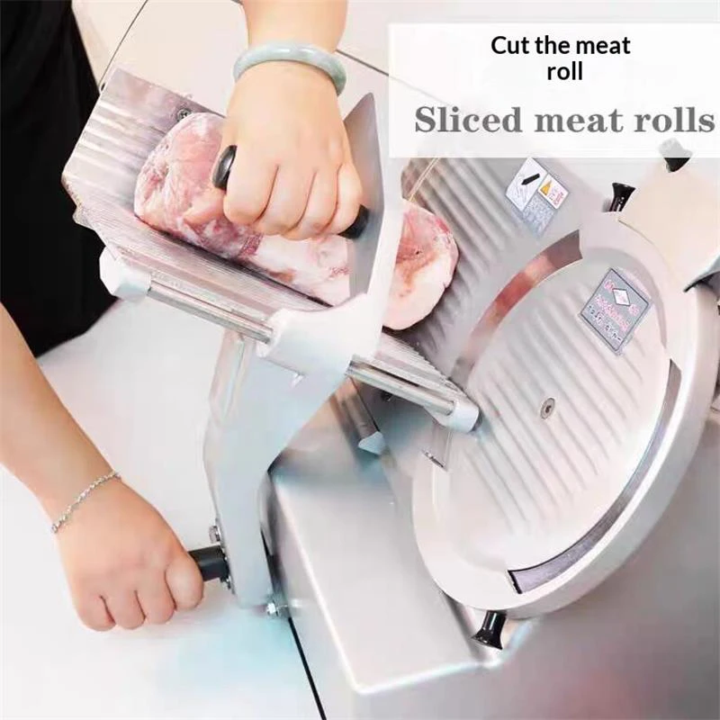 240W Adjustable Thickness Food Slicer For Home Commercial Meat Cheese Cutting