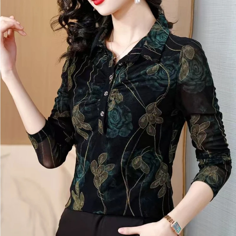 Spring Autumn Thin Hooded Loose Print Vintage Sweatshirts Long Sleeve All-match Casual Pullovers Top Fashion Trend Women Clothes