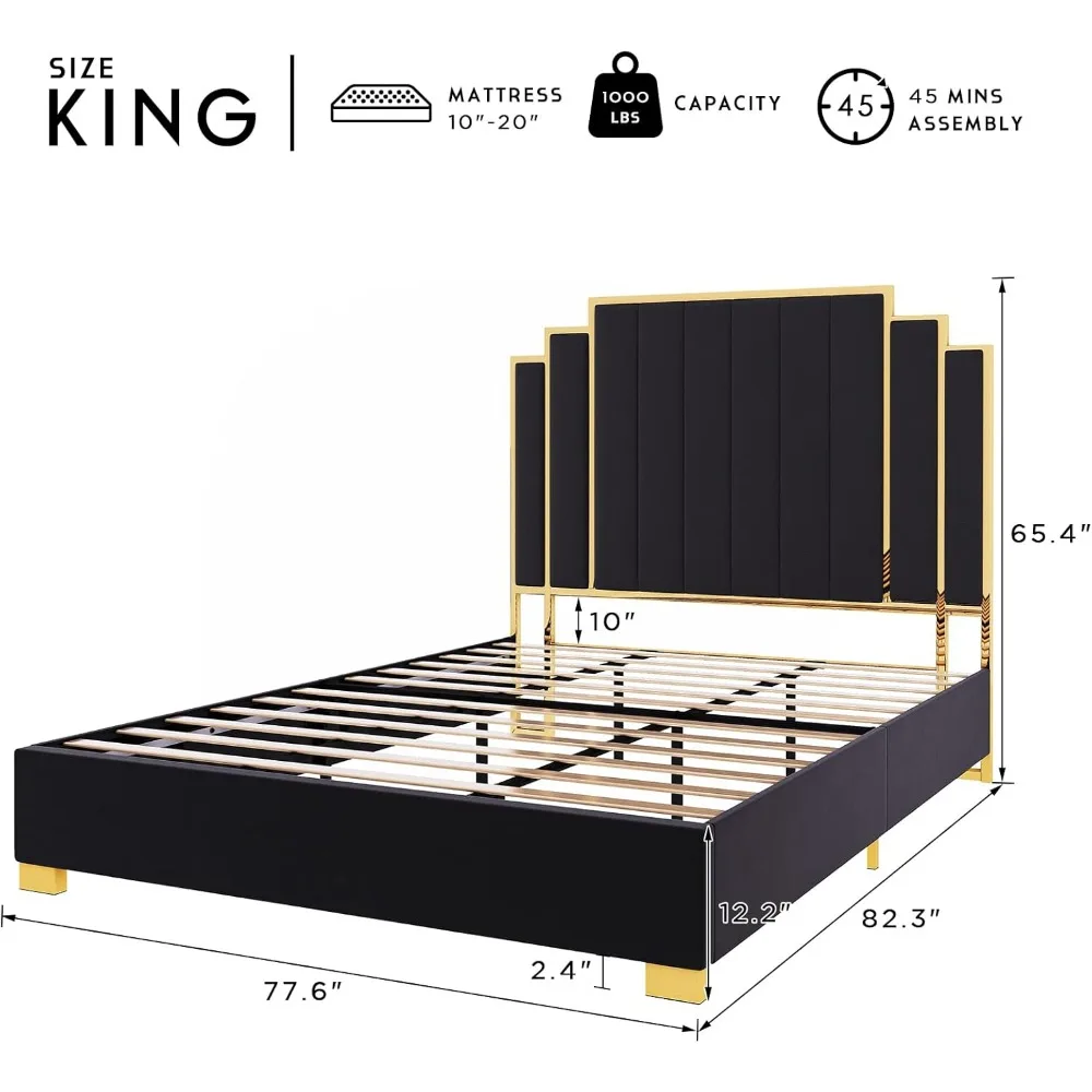 Bed Frame and 65