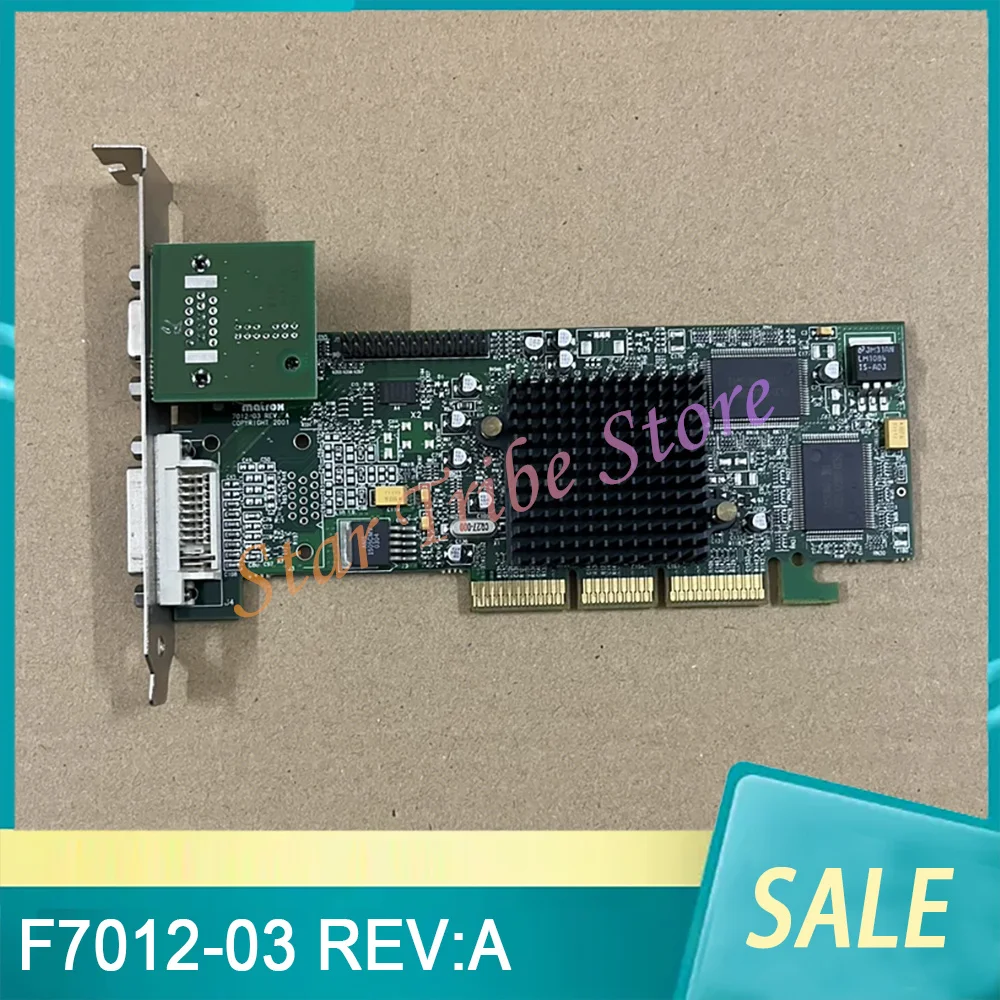 

G55+MDHA32DSF F7012-03 REV:A Board KFQ63229 MATROK AGP Industrial Graphics Card