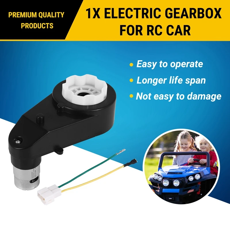 Hot RS550 Electric Motor Gearbox Replacement 12V Kids Car Toy 40000RPM Motor Gearbox Electric Gearbox DC Motor