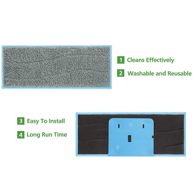Replacement for Braava Jet M6 Wet Mopping Pads I-Robot Braava Jet M Series M6 (6110) (6012) (6112) Ultimate Robot Mop