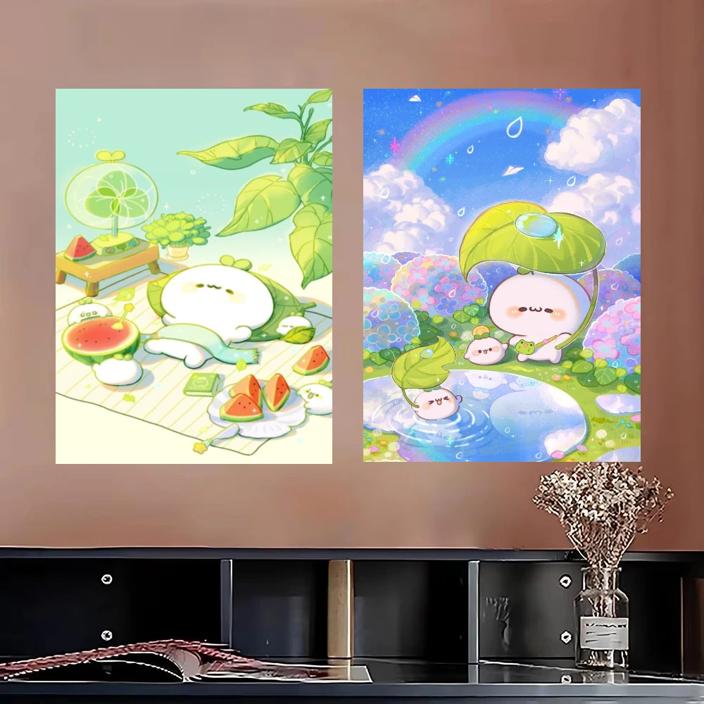 Mosaic Cute Cartoon Creature Full Round/Square DIY Diamond Painting Wall Decor for Living Room Gift Frameless