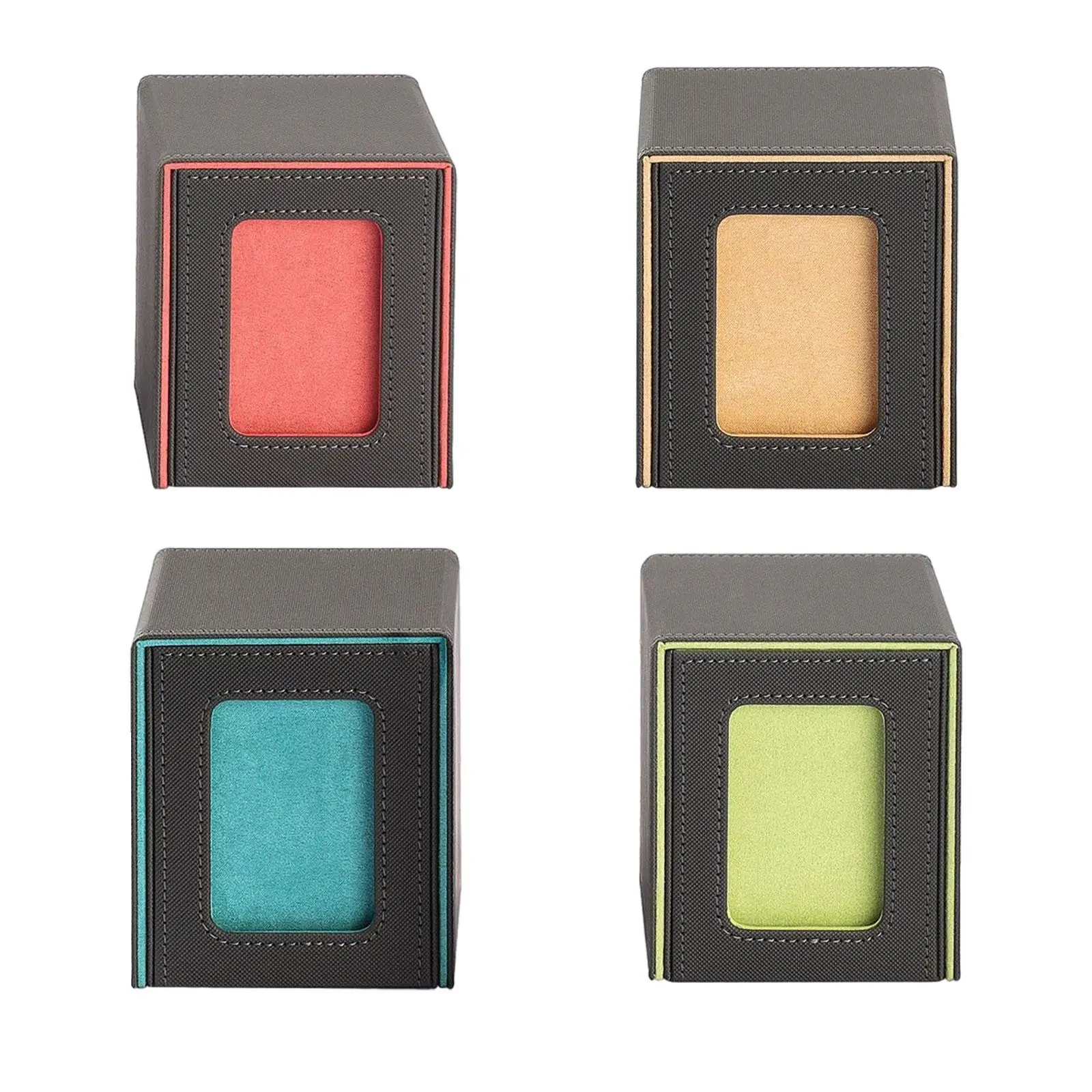 

Trading Card Deck Box Protective Sturdy Display Magnetic Closure Card Holder