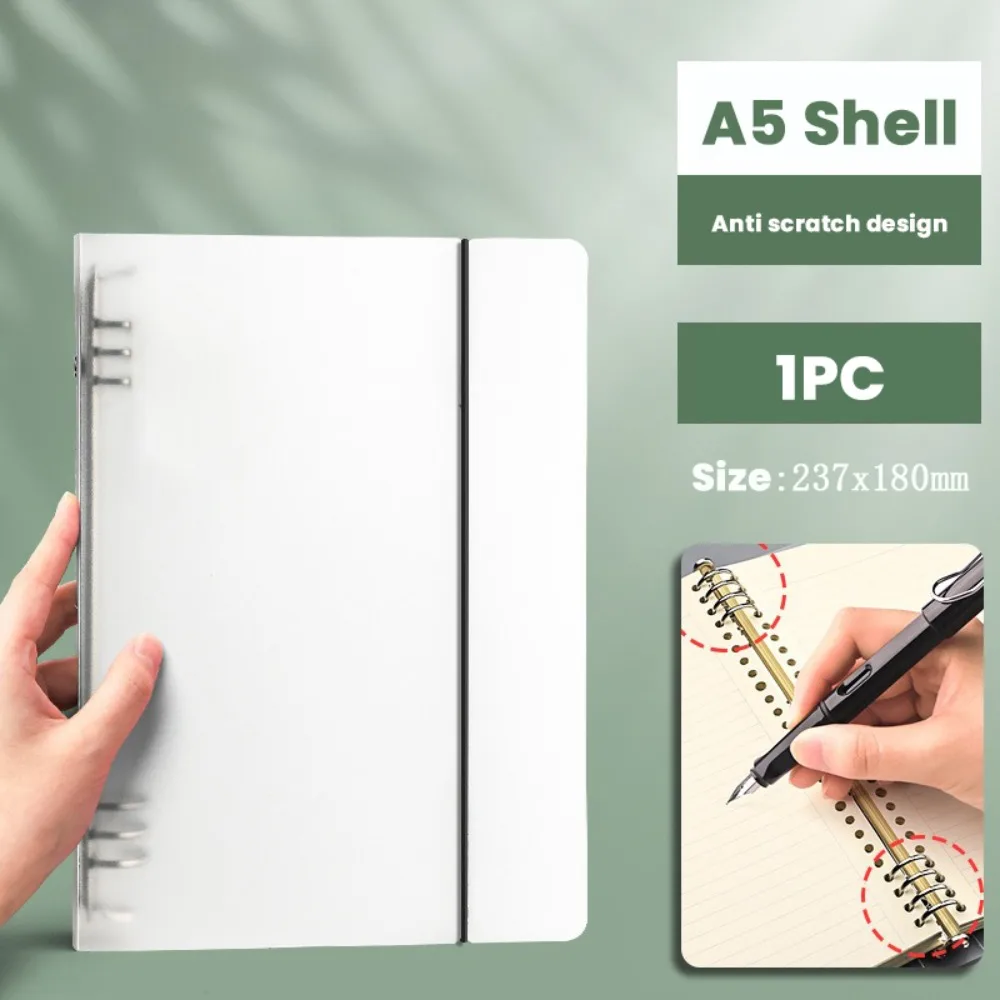 60Sheets Simple A4/A5/B5 Notebook Paper Horizontal Line/Grid Binder Inner Page Notepad School Office