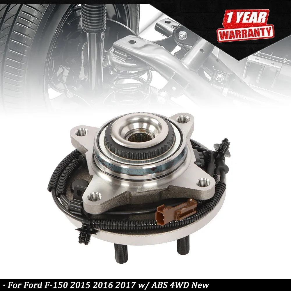 

Front LH / RH Wheel Hub Bearing Assembly with 6-Lug For Ford F-150 2015-2017 4WD