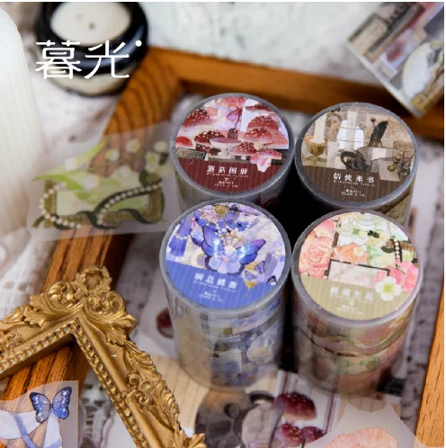 10pcs DIY Decoration Adhesive Tapes Japanese many lights, many stars Washi Tapes Masking Tapes stickers stationery