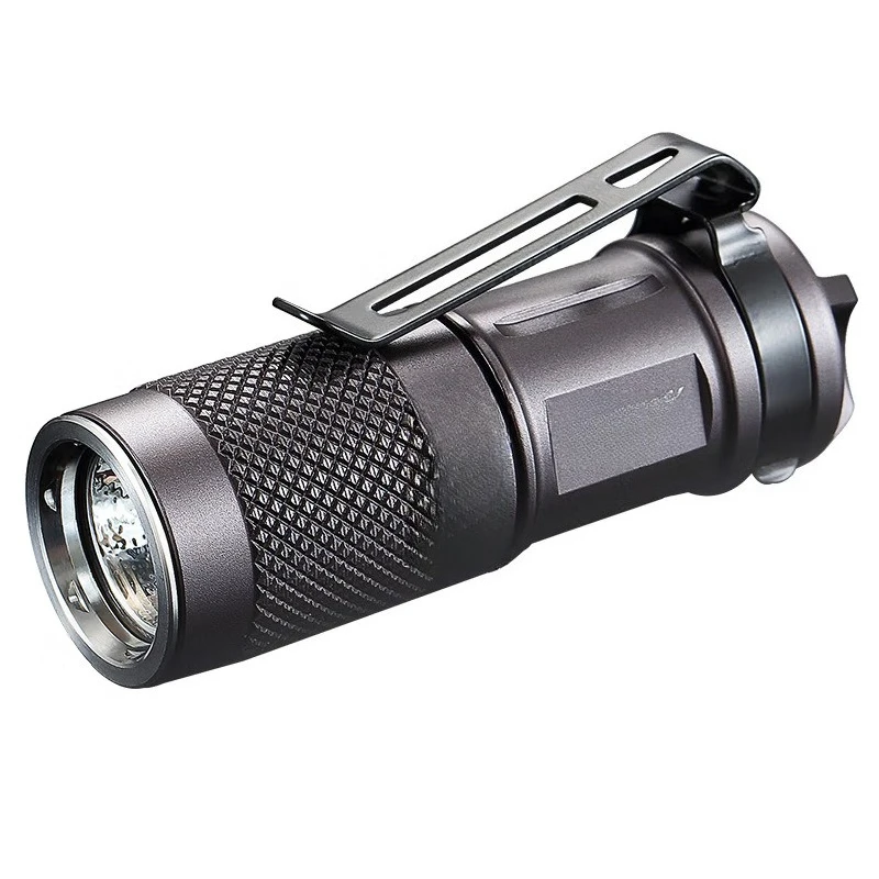 

Compact and portable flashlight with dimmable lumens