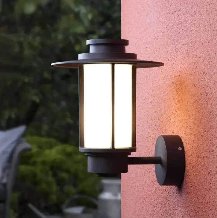 

Vintage Outdoor Lighting Garden Wall Light wall sconce E27/26 Waterproof Wall lamps Aluminum Porch light for Aisle Yard hallway