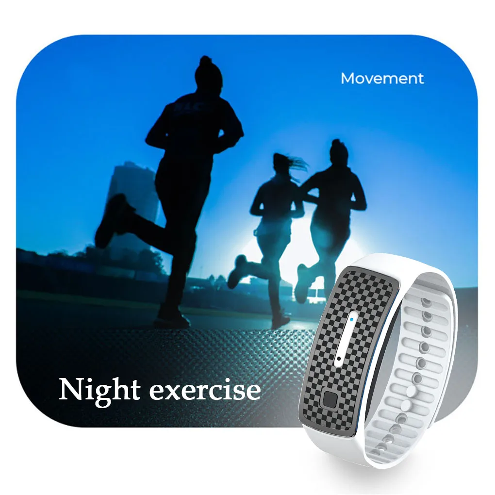 Wiederauf ladbare Ultraschall-Schädlings bekämpfer Armband Sonic Insect Repeller Armband Kinder Erwachsene wasserdichte Bug Control Armreif
