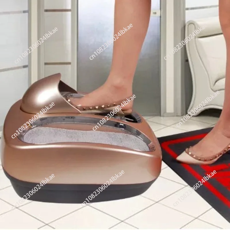 220V Intelligent Shoe Polishing Equipment Polish Cleaner Shoe Sole Cleaning Machine Instead of Shoe Covers Machine