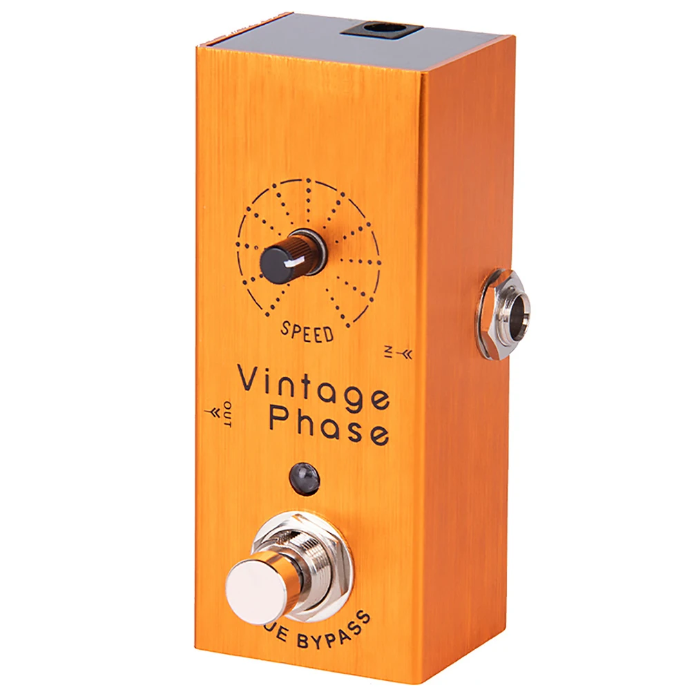 

1 set 1 Set Analog Phase Position Electric Guitar Effects Pedal Metal Shell True Bypass No Noise Switch Reverb Bass Instrument
