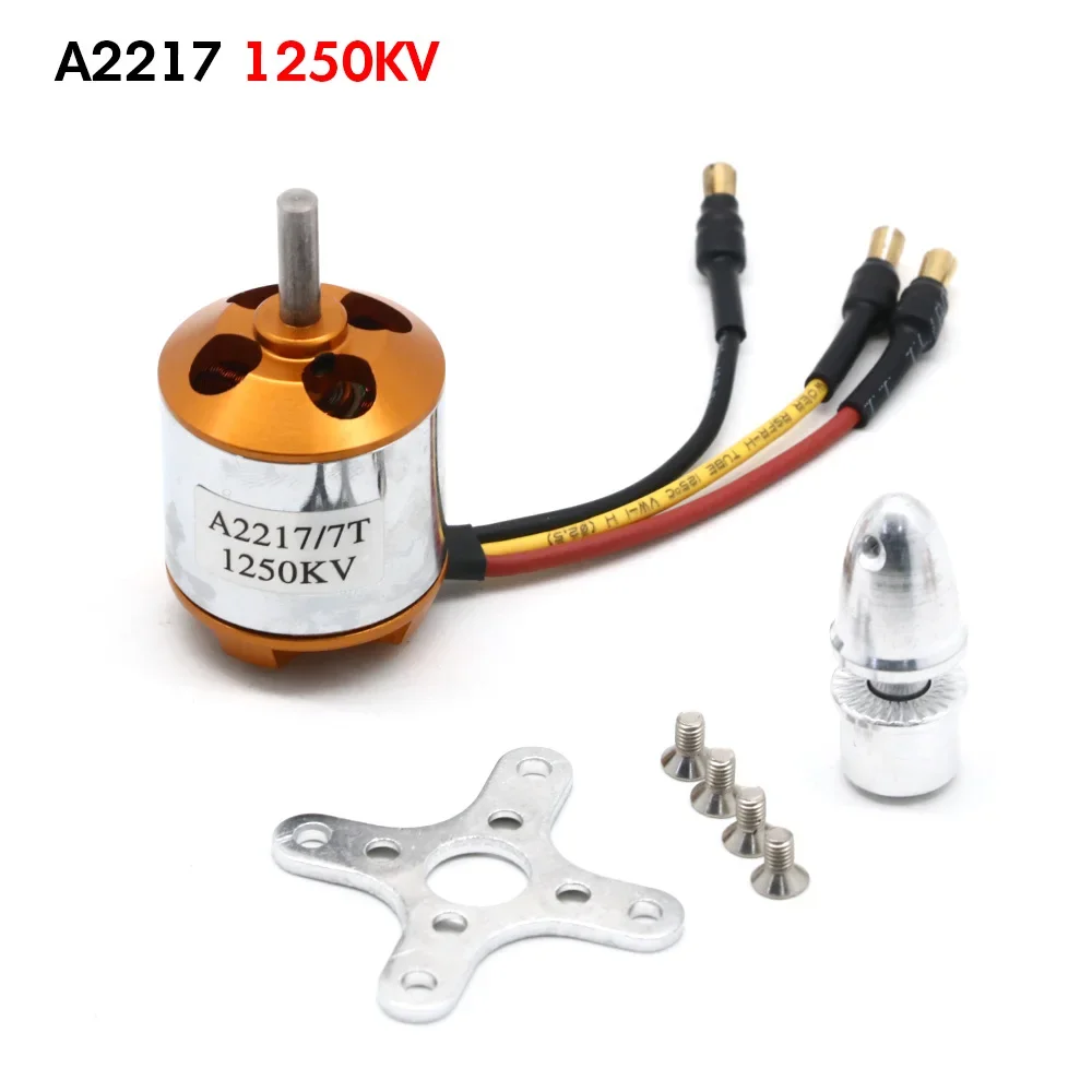 XXD2217 series 950KV, 1250KV, 1500KV,  brushless motors are used for multi axis, fixed wing, and multi rotor aircraft