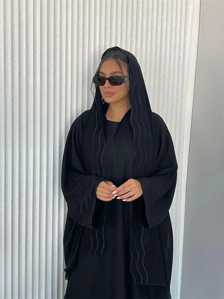 Ramadan Niqab Dubai Arabic Turkey Islam Muslim Kimono Abaya With Hijab Prayer Clothes Women Kaftan Djellaba Robe Femme Musulmane