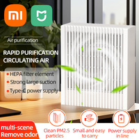 Xiaomi Mini Desktop Air Purifier HEPA Filtered Car Air Purified Air Odor Remover Air Freshener For Car Bedroom Office 2025 New
