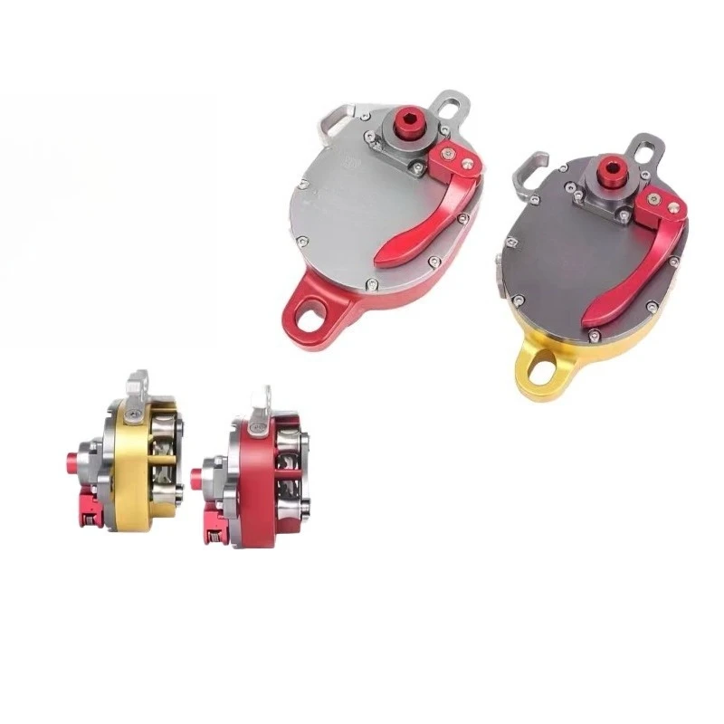 CCD/CCR aerial drill drive pulley, lowerer, ascender, multiplier system, one-way pulley