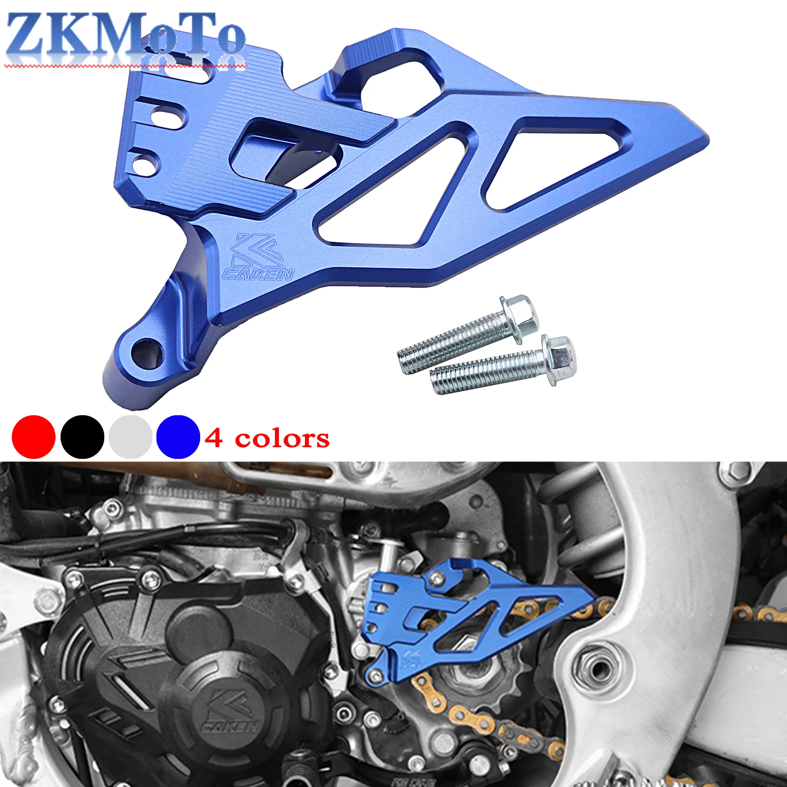 New Motorcycle CNC Aluminum Small Sprocket Protective Cover For YAMAHA YZ450 2023 WR450F 2024 YZ450F 50TH 2024 YZ450FX 2024