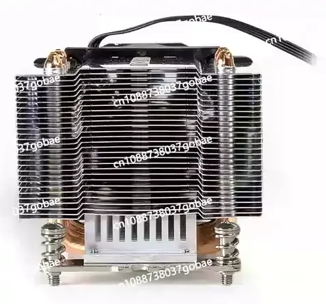 

Кулер для серверного процессора 2U для сокетов AM4/AM5, TDP 155 Вт, низкопрофильный вентилятор охлаждения с совместимостью с A24/A47