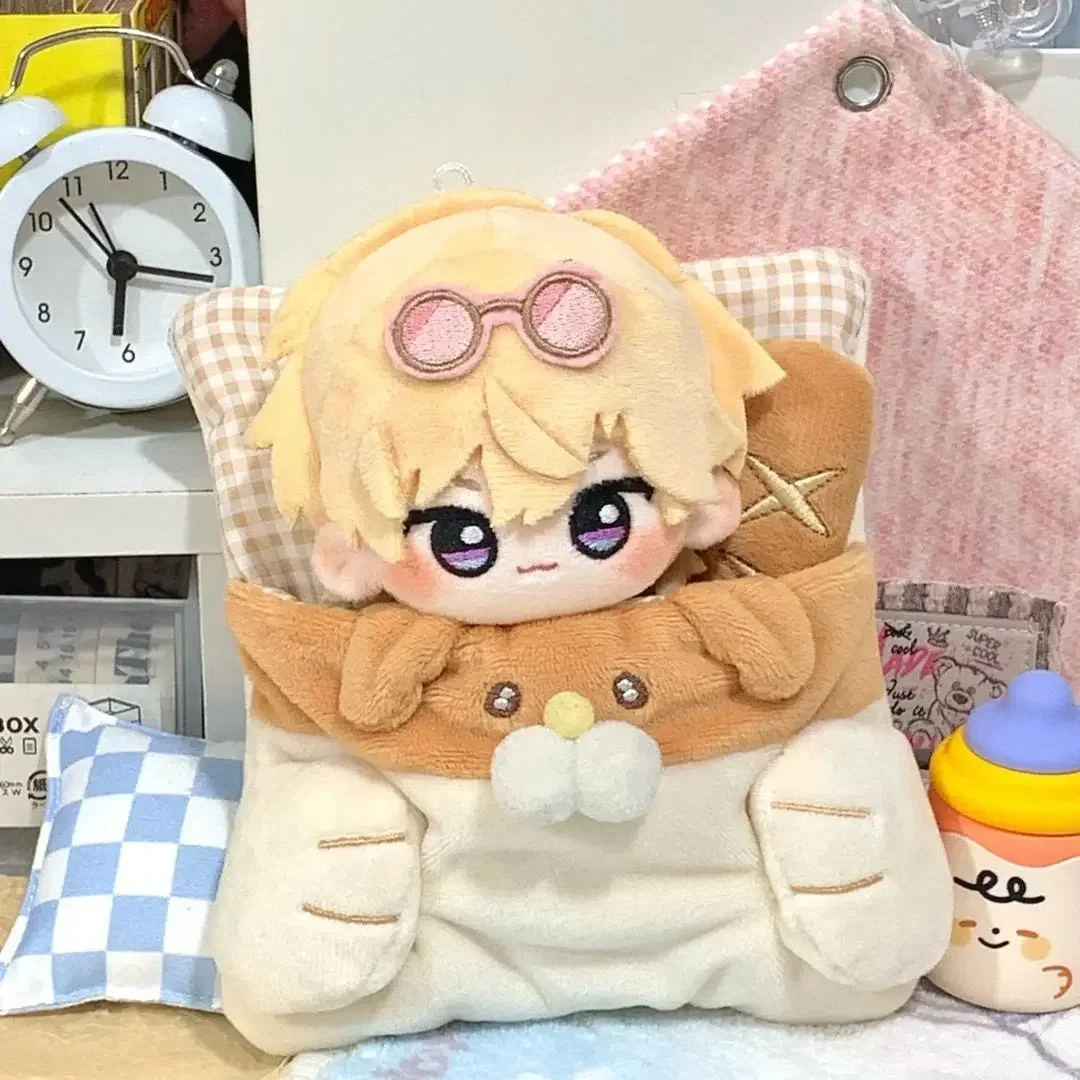 10 Cm Anime Honkai: Star Rail Aventurine Kawaii Cosplay doux Adorable corps en coton sac à dos pendentif en peluche porte-clés cadeau de noël