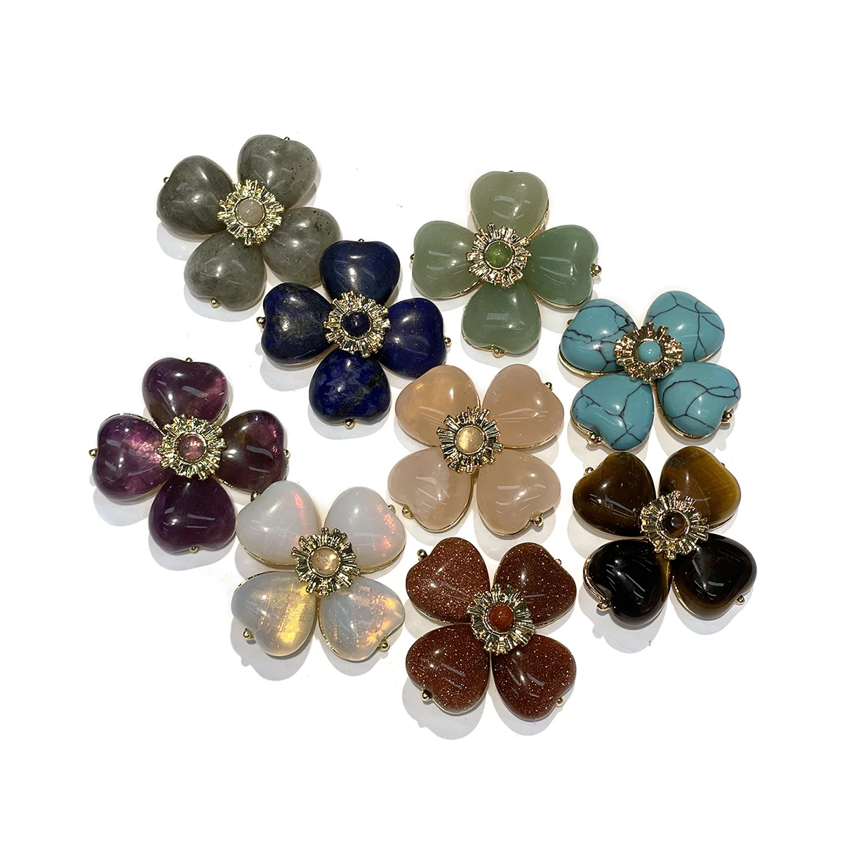 30mm Four-leaf Clover-shaped P - огляд і ціна Red Clover Flower
