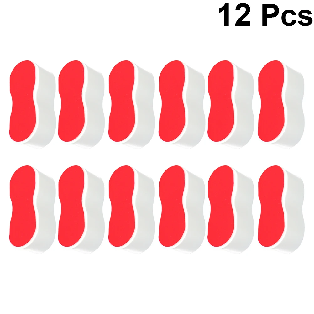 

4 Pieces Seat Bumpers Universal ABS TPE EVA Cotton Adhesive Strip Universal Seat Bumper Kit Fit Most Models Replacement