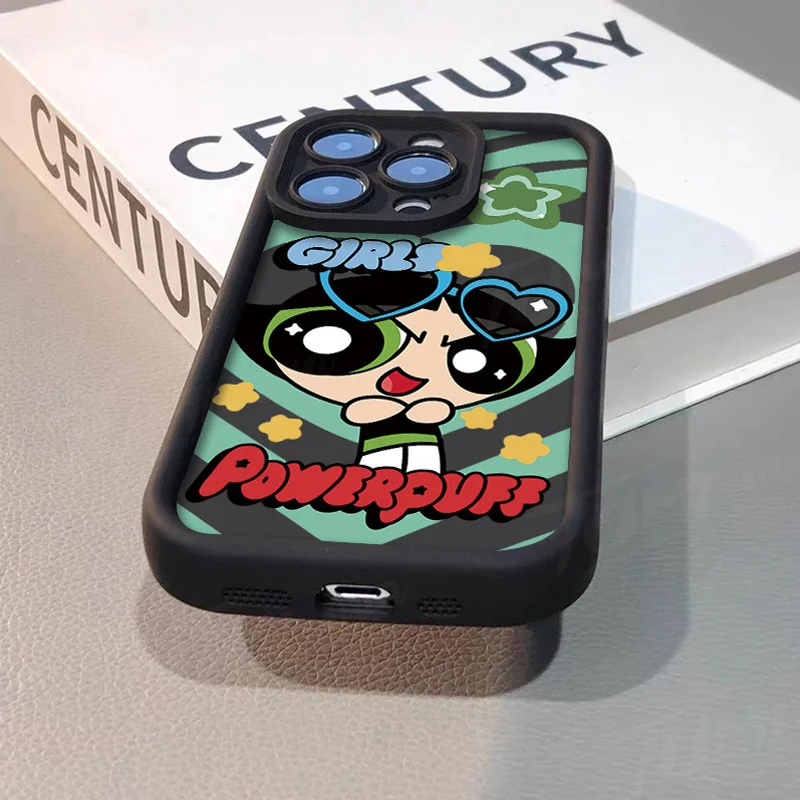 Cartoon Powerpuff Girls Case for Samsung Galaxy A55 A35 A25 A15 A05 A05S A24 A13 A23 A12 A22 A32 A52 A52S A71 A72 A11 A51 Cover