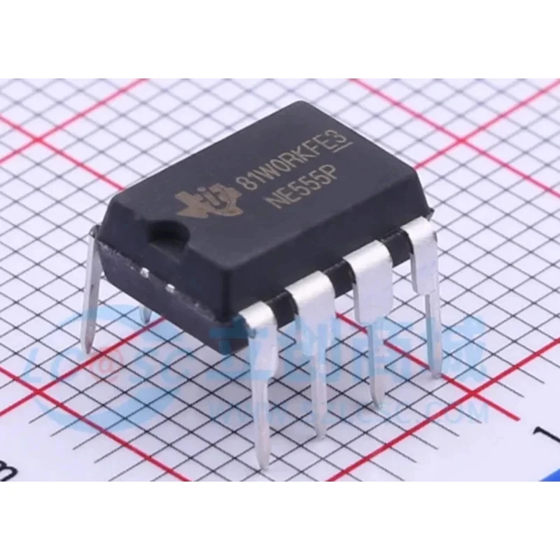 120PCS New original  NE555DR NE555P SOP-8 DIP-8