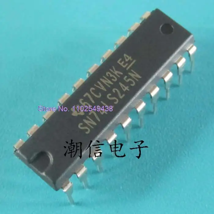 10 TEILE/LOS SN74LS245N