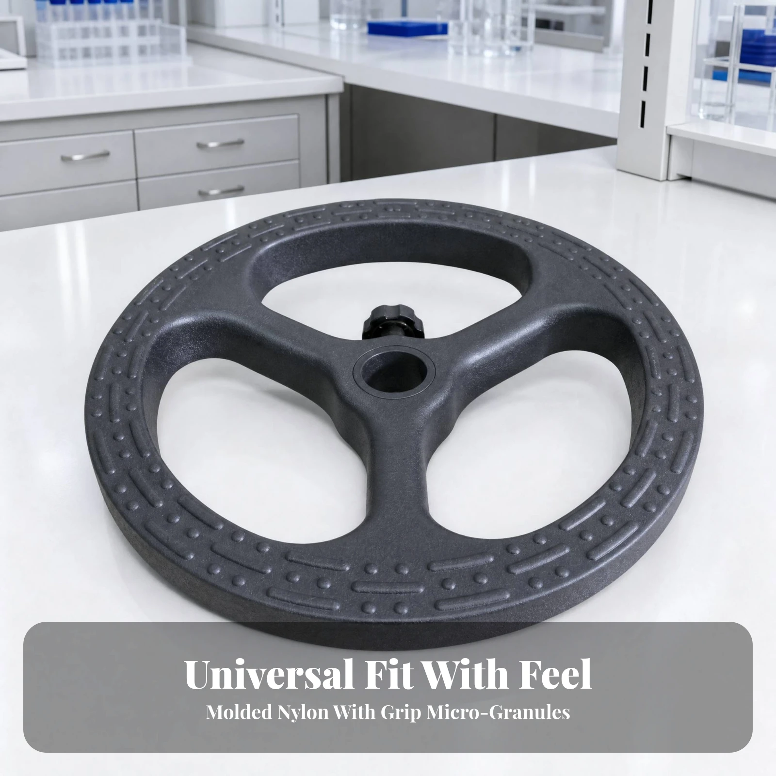 Circular Footrest Loop with Tightening Knob Long-Lasting Replacement Footrest Loop Foot Rest Attachment Solid Adjustable