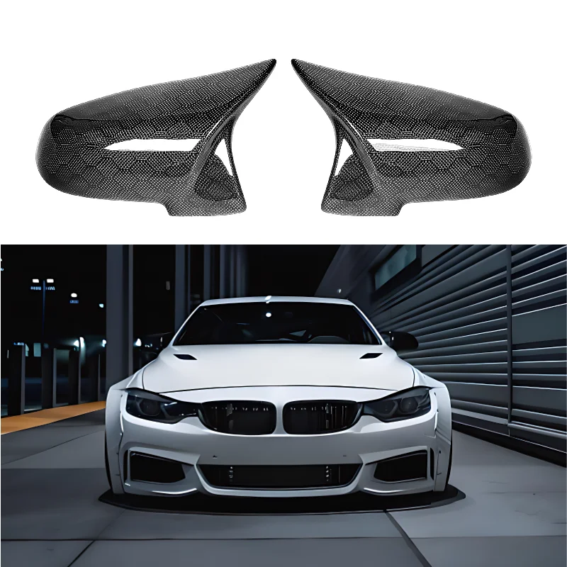 

Для BMW F20 F30 F32 F80 F82 настоящее углеродное волокно футбольная текстура M3 стиль крышка объектива | OEM-адаптация 2011-2020