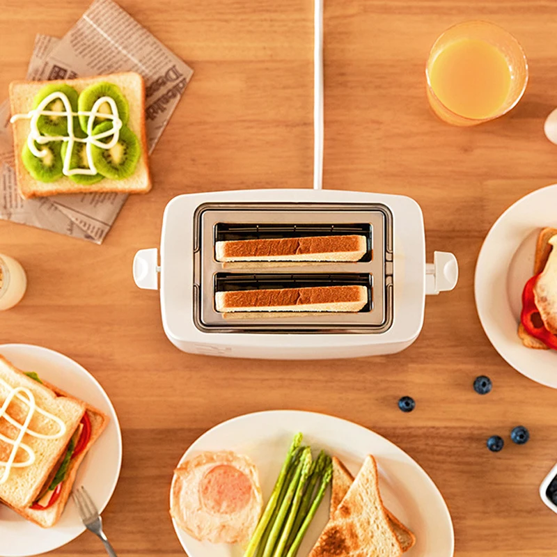 Toaster PL-T075W1H Haushalt multi-funktion frühstück maschine Automatische Auftauen Heizung Doppel-schicht Toaster 750W