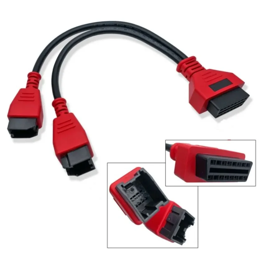 

Кабель-адаптер OBD2 12 8 Обходной SGW для FIAT для ALFA работает для LAUNCH X43 для Chrysler Car Diagnosis Tool для подушек безопасности