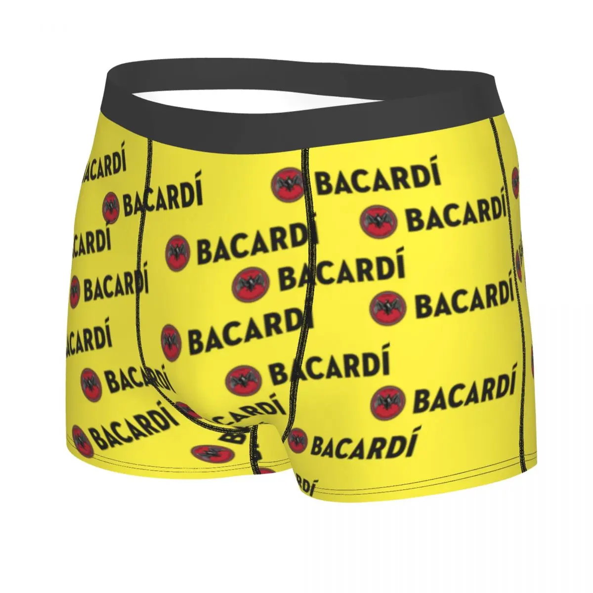 Мужские трусы-боксеры Bacardi Bucket, дышащее нижнее белье, высококачественные шорты с принтом, идея для подарка