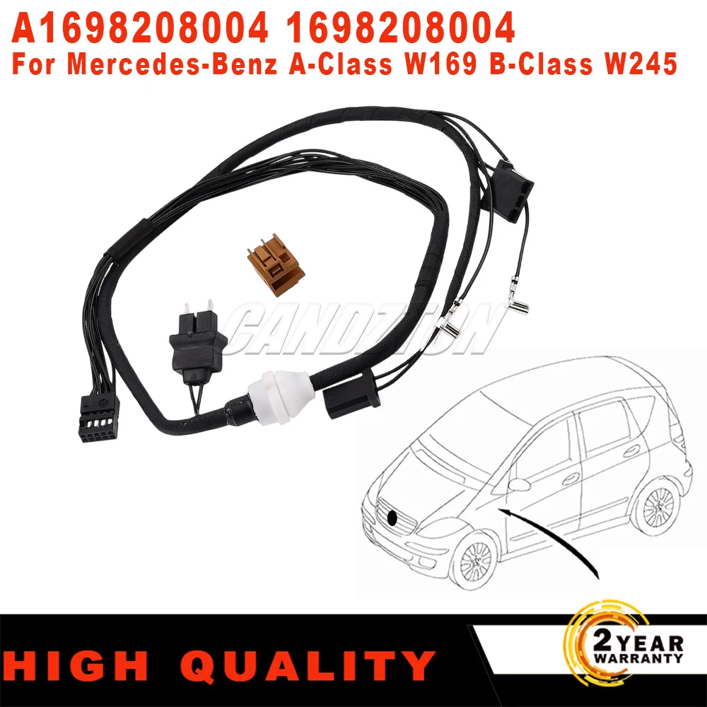 New Wiring Harness Cable Set Exterior Mirror A1698208004 1698208004 For Mercedes-Benz A-Class W169 B-Class W245 Car Accessories