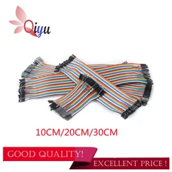 Dupont line 120pcs 10cm 20cm male to male + male to female and female to female jumper wire Dupont cable for Arduino diy kit