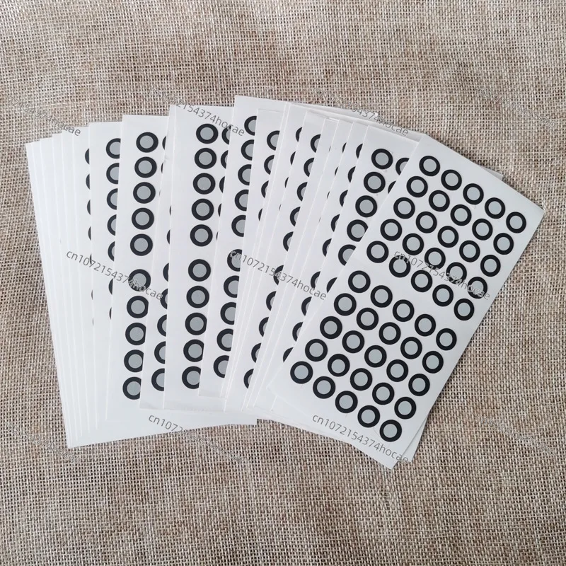 100pcs Handheld Laser 3D Scanner 3D Magnetic Marker Reflex Point Marker Points Identify Target Anchor Points 6mmx10mm