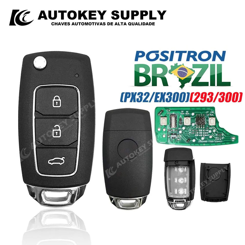

Autokeysupply KD28 Double program (293/300)Burglar Alarm Automatic switching program Control For Brazil Positron Flex