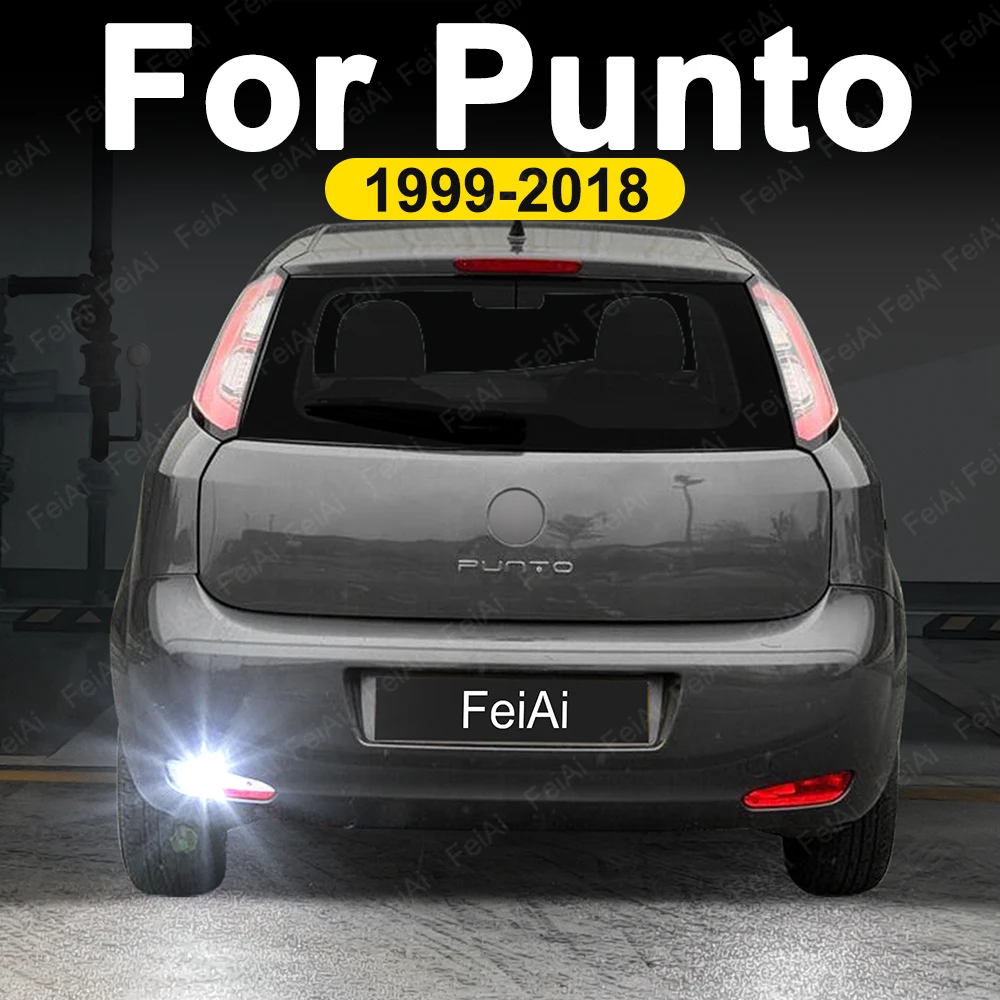 Para fiat grande punto evo 188 199 led lâmpada reversa luz de ré 20052006 2007 2008 2009 2010 2011 2012-2018 punto acessórios