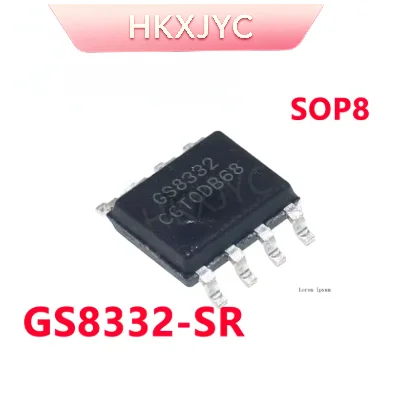 10/PCS New GS8332 GS8332-SR SOP8 Zero-drift CMOS rail-to-rail operational amplifier In Stock